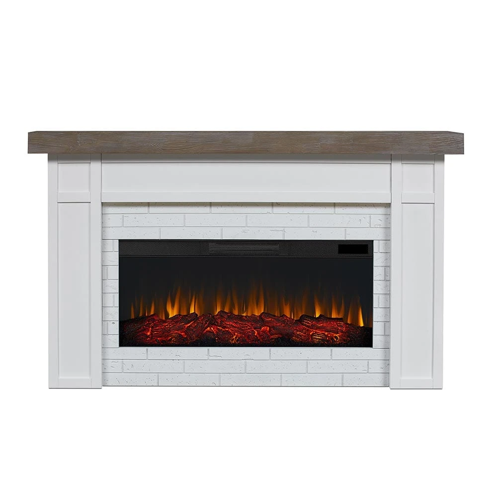 Cravenhall Infrared Electric Fireplace Mantel Package In White 6 Cravenhall Infrared Electric Fireplace Mantel Package In White - Image 6