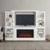 Monte Vista Electric Fireplace TV Stand In White -electric fireplace Store Real Flame Monte Vista 9900E W Lifestyle 1 e54a75f5 31da 4f41 8e43 1455fb5b5856