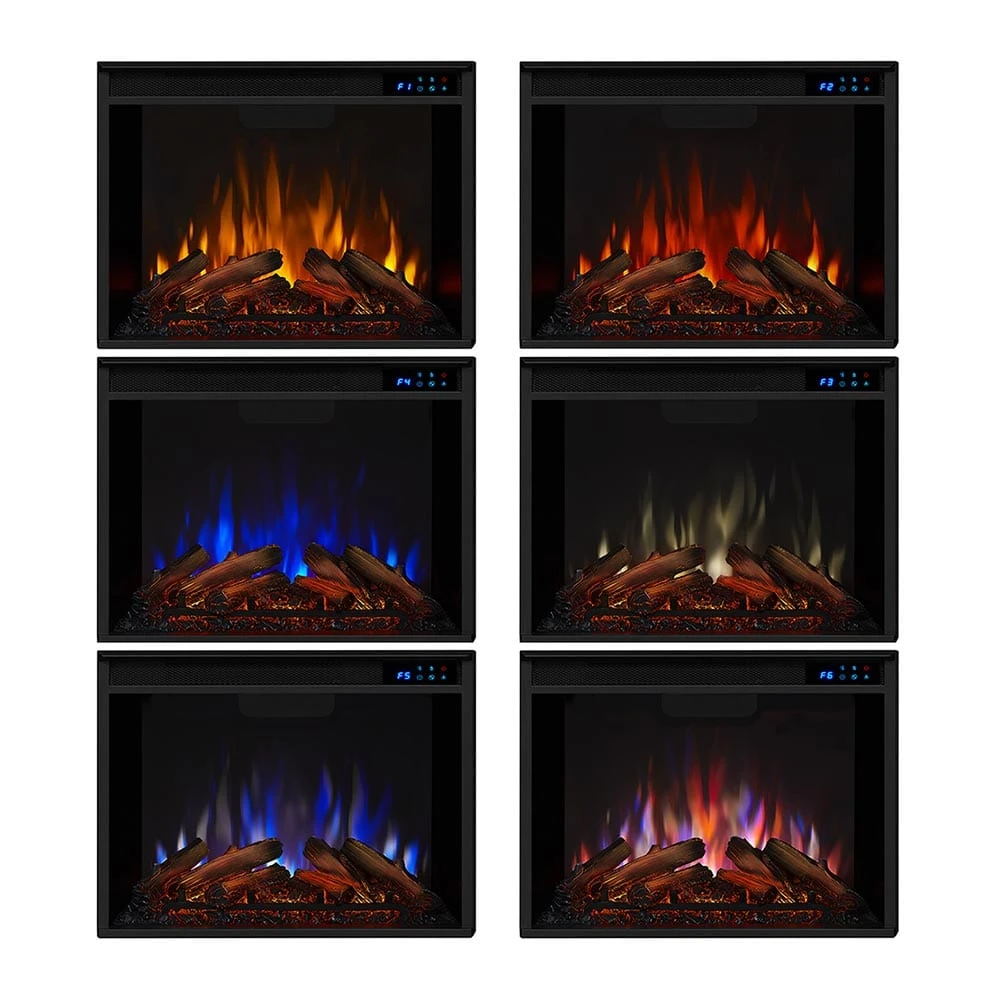 Norwell Infrared Electric Fireplace TV Stand In White 5 Norwell Infrared Electric Fireplace TV Stand In White - Image 5