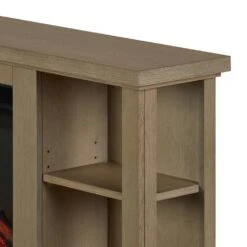 Penrose Infrared Electric Fireplace TV Stand In Driftwood 12 Penrose Infrared Electric Fireplace TV Stand In Driftwood -electric fireplace Store Real Flame Penrose Slim 7770E DRFW Detail 1 b3be4734 4dc6 4c77 bcad 4f814759f648