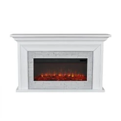 Sonia Infrared Electric Fireplace Mantel Package In White -electric fireplace Store Real Flame Sonia 4830 W Straight Silo c9bfec93 eebd 42ee bf2f af1220794349