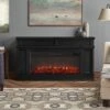 Torrey Infrared Electric Fireplace TV Stand In Black -electric fireplace Store Real Flame Torrey 4020E BLK Lifestyle 68751578 a2fd 4f8d af1f 35f5db07cd75