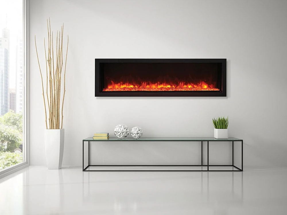 Remii 55-In Extra Slim Built-In Electric Fireplace 1 Remii 55-In Extra Slim Built-In Electric Fireplace
