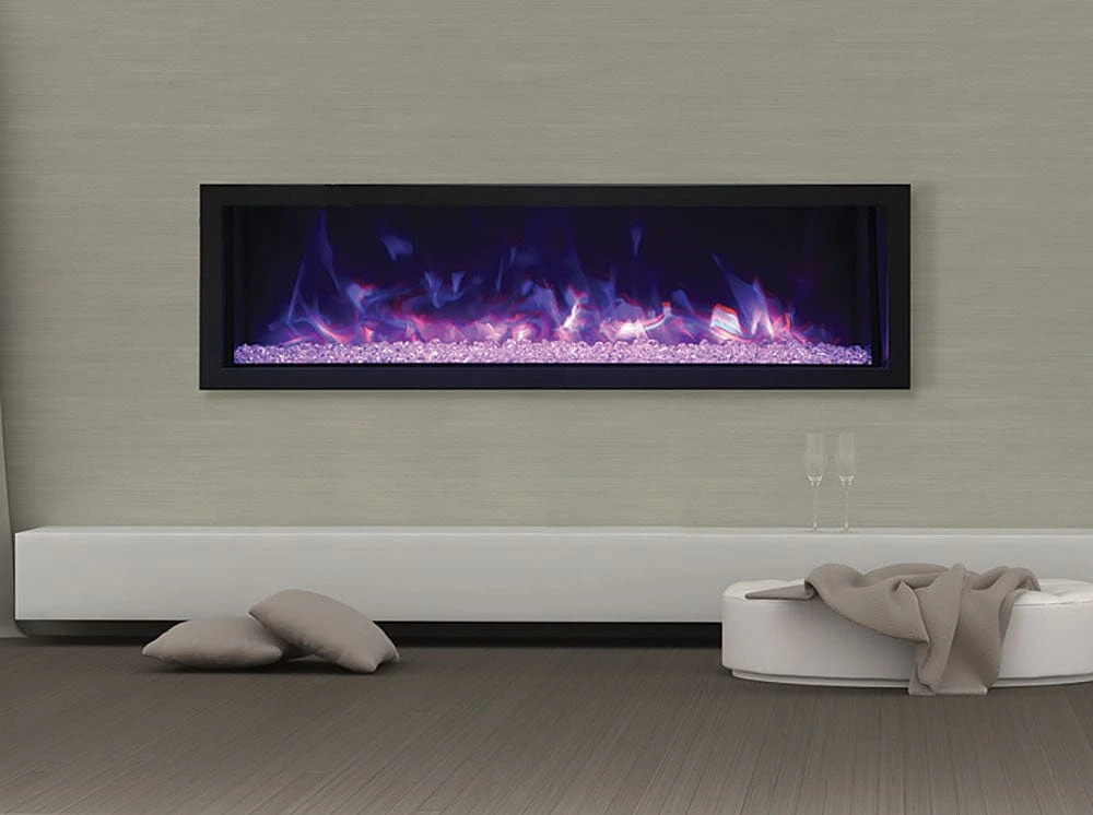 Remii 55-In Extra Slim Built-In Electric Fireplace 2 Remii 55-In Extra Slim Built-In Electric Fireplace - Image 2