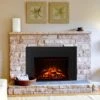 SimpliFire 30-In Plug-In Electric Fireplace -electric fireplace Store SF INS30 BK 0e4d5e3f 8ccf 4bf7 a17c b7cb8596d53f