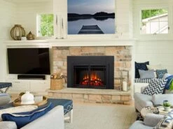 SimpliFire 30-In Electric Fireplace Insert 26 SimpliFire 30-In Electric Fireplace Insert -electric fireplace Store SF INS30 MZ3