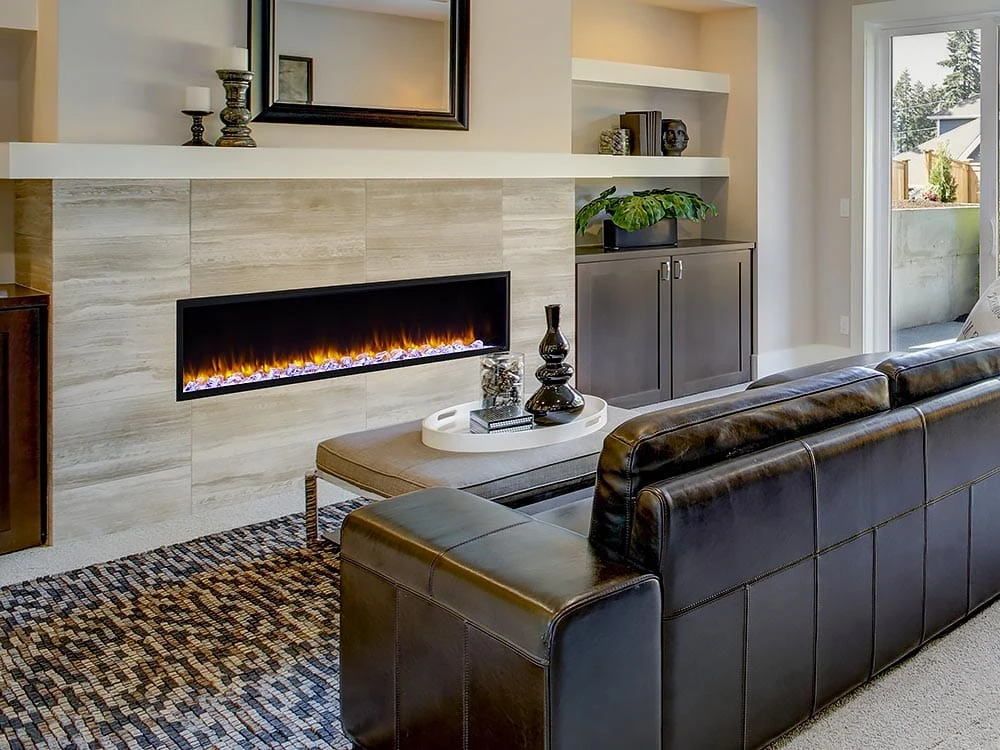 SimpliFire 78-in Scion Linear Built-In Electric Fireplace 8 SimpliFire 78-in Scion Linear Built-In Electric Fireplace - Image 8