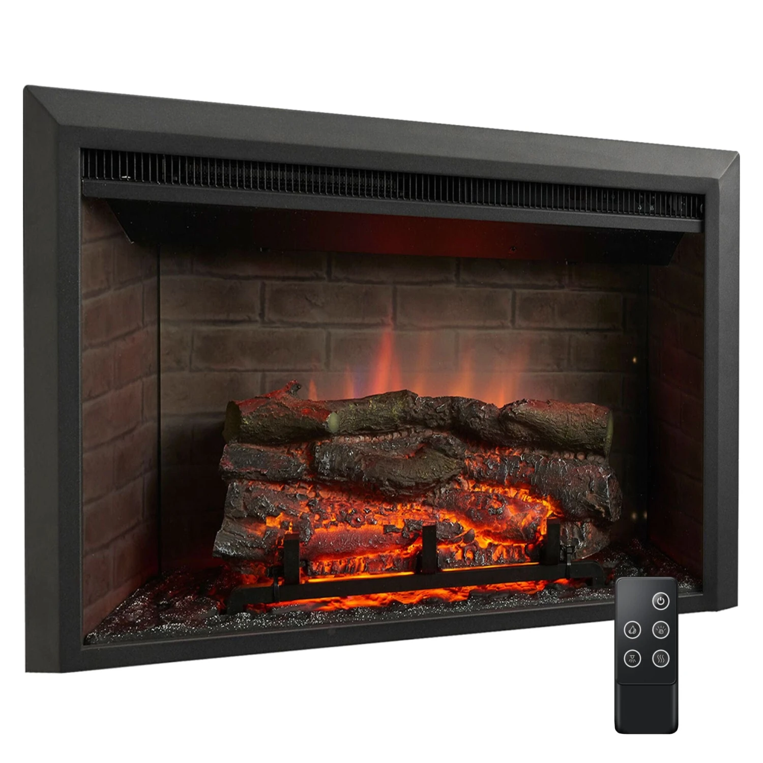 SimpliFire 32-In Built-In Electric Fireplace Insert 3 SimpliFire 32-In Built-In Electric Fireplace Insert - Image 3