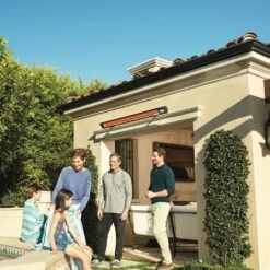 Infratech 63.5-In SL Series 3000W Black Patio Heater 240V 9 Infratech 63.5-In SL Series 3000W Black Patio Heater 240V -electric fireplace Store SL series Infratech flushmounted lifestyle cdc97c3f a38f 4158 904d 7358d7d9e7e2