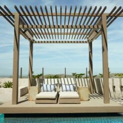 Infratech 63.5-In SL Series 4000W Stainless Steel Patio Heater 240V W/ Silver Housing -electric fireplace Store SL series flush mounted lifestyle 74c233d5 69ea 4419 bdb0 5786a01613ae