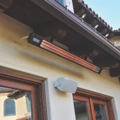 Infratech 63.5-In SL Series 4000W Black Patio Heater 240V -electric fireplace Store SL series ceiling mounted lifestyle 50d69606 1836 4ec9 a8be d412b49de8d9