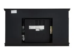 Brady Electric Fireplace TV Stand In Rustic Black -electric fireplace Store SP5981 silo4