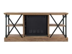Sheffield Electric Fireplace TV Stand In Driftwood -electric fireplace Store SP6550 Lg4