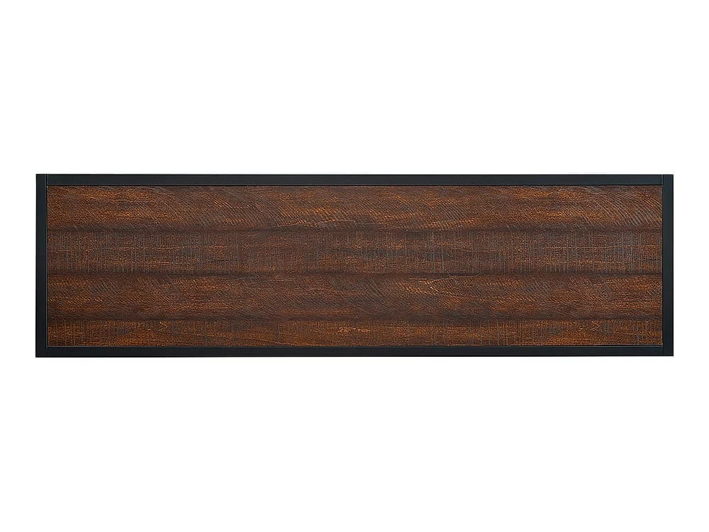 Matthew Electric Fireplace Media Console In Brown 7 Matthew Electric Fireplace Media Console In Brown - Image 7