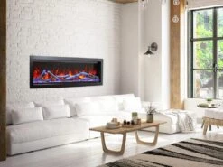 Amantii Symmetry Bespoke 60-in Linear Electric Fireplace