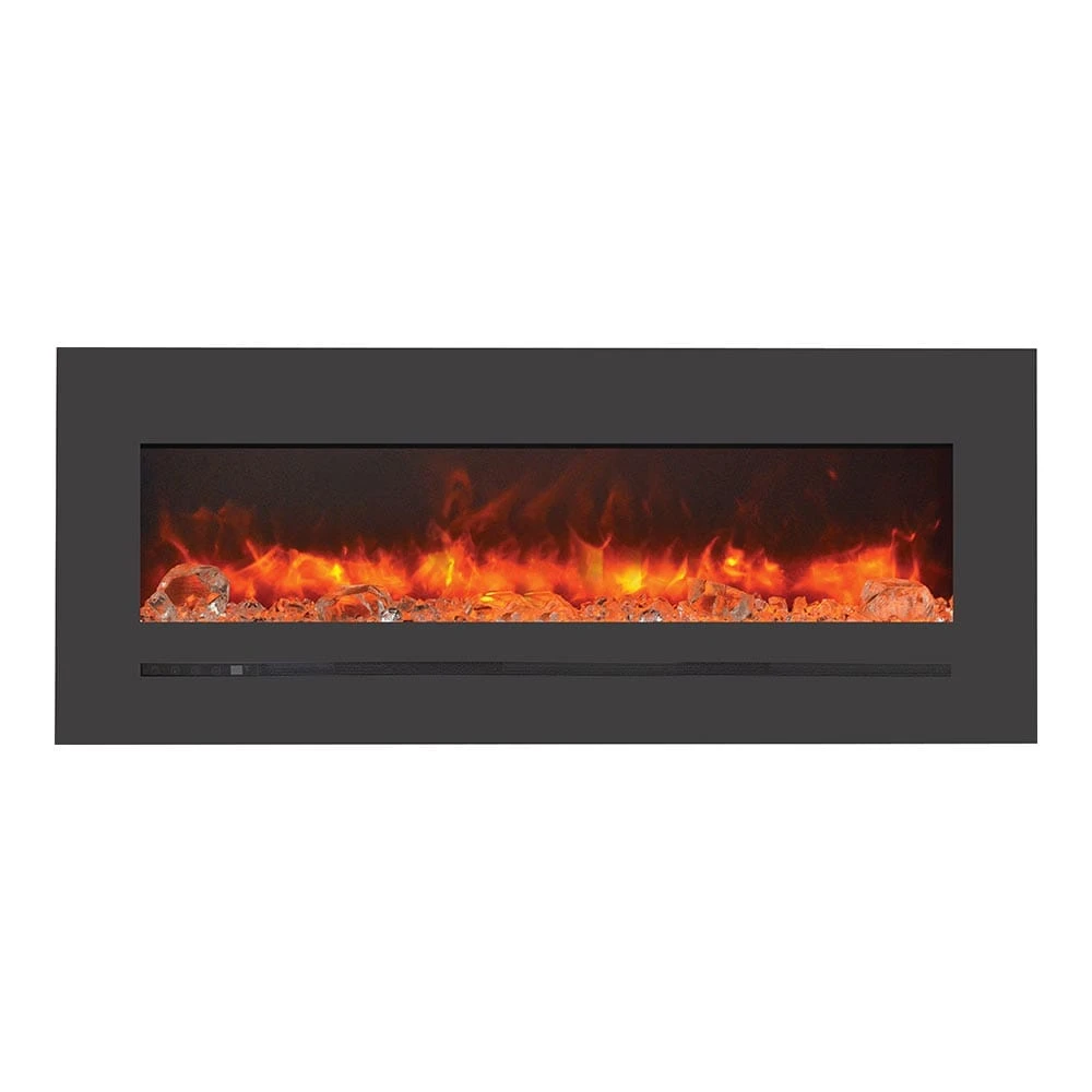Sierra Flame 55-In Wall Mount Electric Fireplace 3 Sierra Flame 55-In Wall Mount Electric Fireplace - Image 3