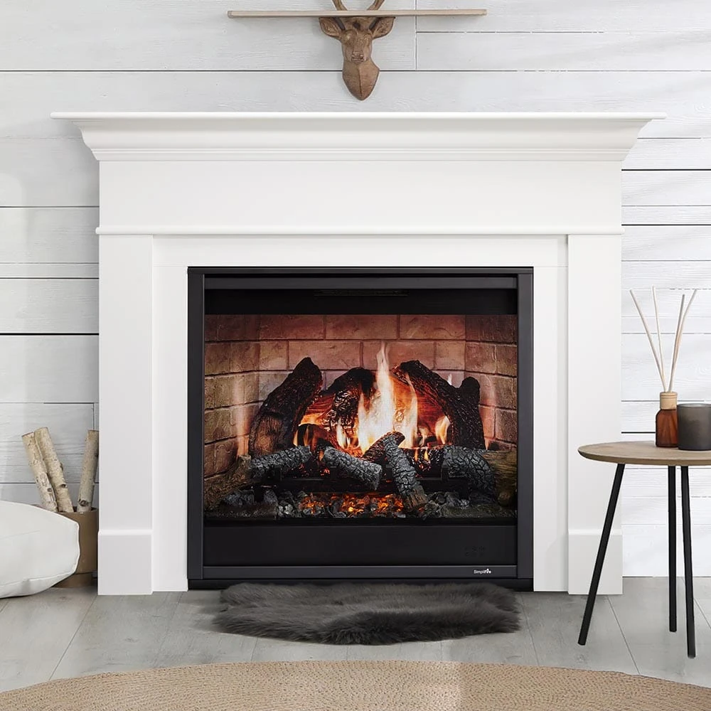 SimpliFire Inception 36" Electric Fireplace With Folio Decorative Front 1 SimpliFire Inception 36" Electric Fireplace With Folio Decorative Front