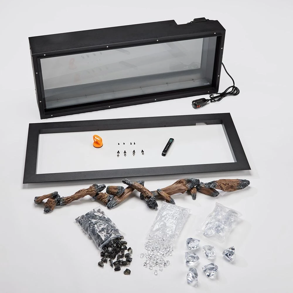 SimpliFire 43-in Forum Outdoor Linear Electric Fireplace 8 SimpliFire 43-in Forum Outdoor Linear Electric Fireplace - Image 8