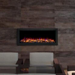 SimpliFire 43-in Forum Outdoor Linear Electric Fireplace