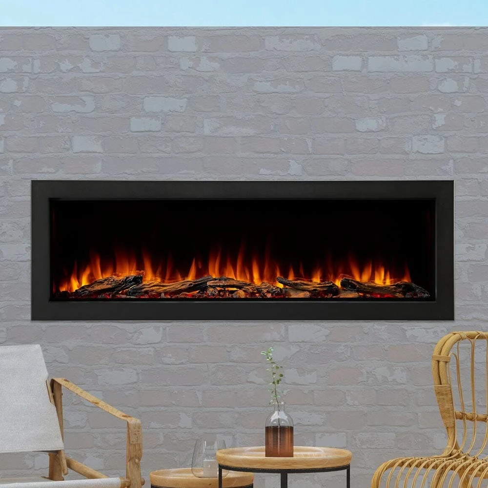 SimpliFire 55-in Forum Outdoor Linear Electric Fireplace 1 SimpliFire 55-in Forum Outdoor Linear Electric Fireplace