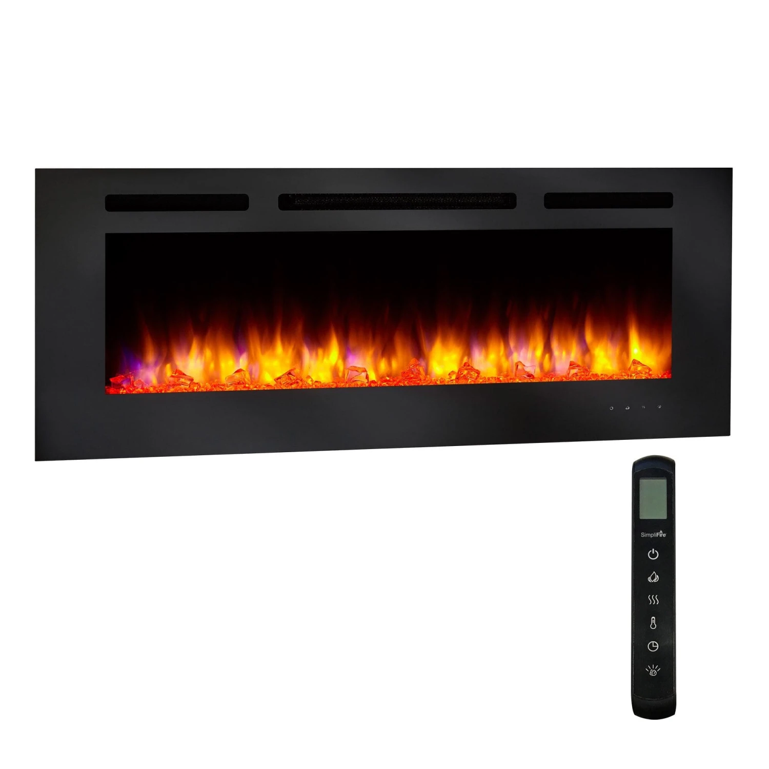 SimpliFire 48-in Allusion Wall Mount Electric Fireplace 3 SimpliFire 48-in Allusion Wall Mount Electric Fireplace - Image 3