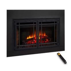 SimpliFire 25-In Electric Fireplace Insert -electric fireplace Store SimpliFire E INSERTS Insert25 ALT Product Mission Door Small Surround fb9b9229 cca7 492d a636 230999f1c726