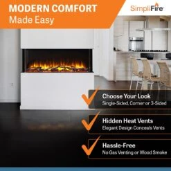 SimpliFire 43-In Scion Trinity Linear Electric Fireplace 13 SimpliFire 43-In Scion Trinity Linear Electric Fireplace -electric fireplace Store SimpliFire SCIONTRINITY ScionTrinity43 ALT 2