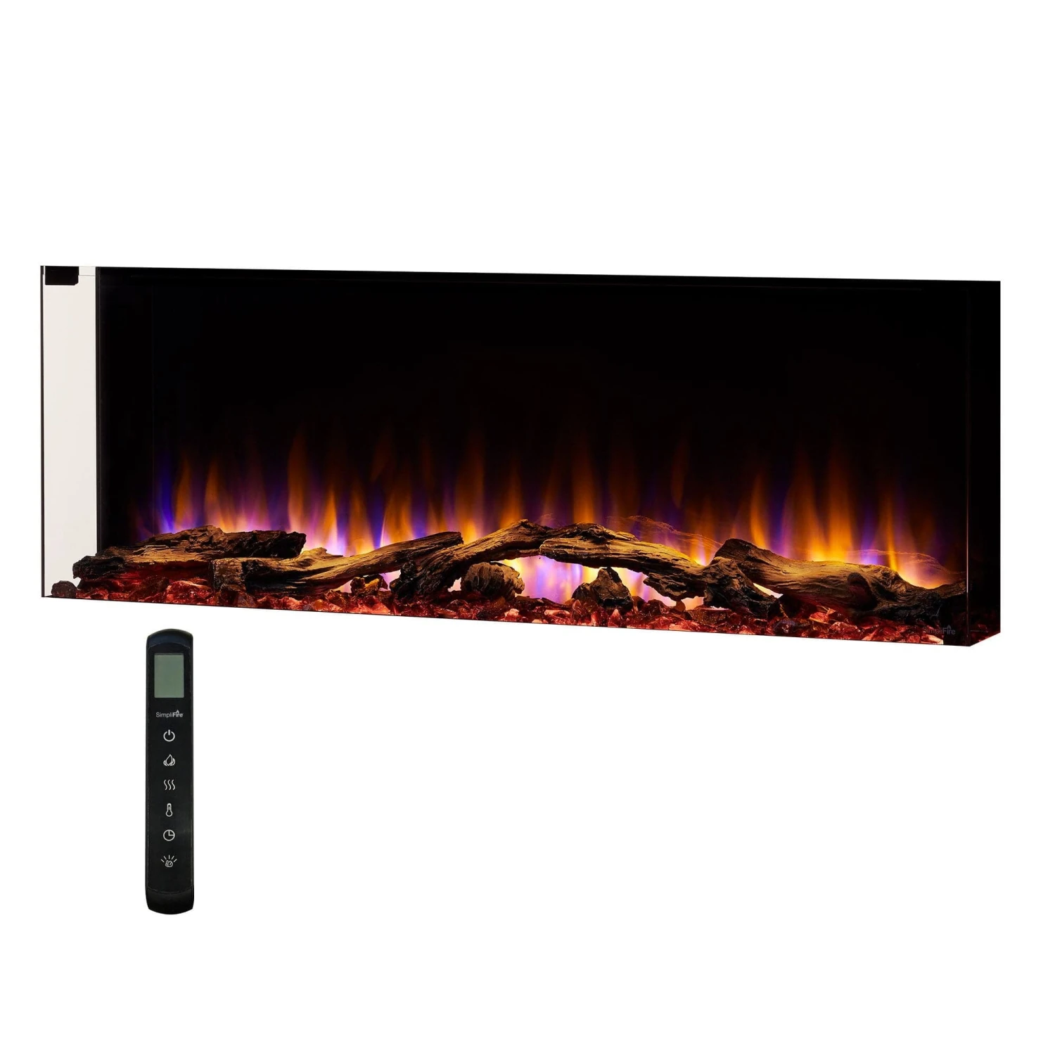 SimpliFire 43-In Scion Trinity Linear Electric Fireplace 2 SimpliFire 43-In Scion Trinity Linear Electric Fireplace - Image 2
