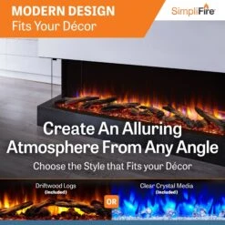SimpliFire 55-In Scion Trinity Linear Electric Fireplace 12 SimpliFire 55-In Scion Trinity Linear Electric Fireplace -electric fireplace Store SimpliFire SCIONTRINITY ScionTrinity55 ALT 1