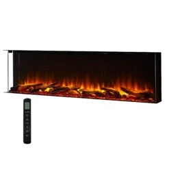 SimpliFire 55-In Scion Trinity Linear Electric Fireplace 11 SimpliFire 55-In Scion Trinity Linear Electric Fireplace -electric fireplace Store SimpliFire SCIONTRINITY ScionTrinity55 ALT Product
