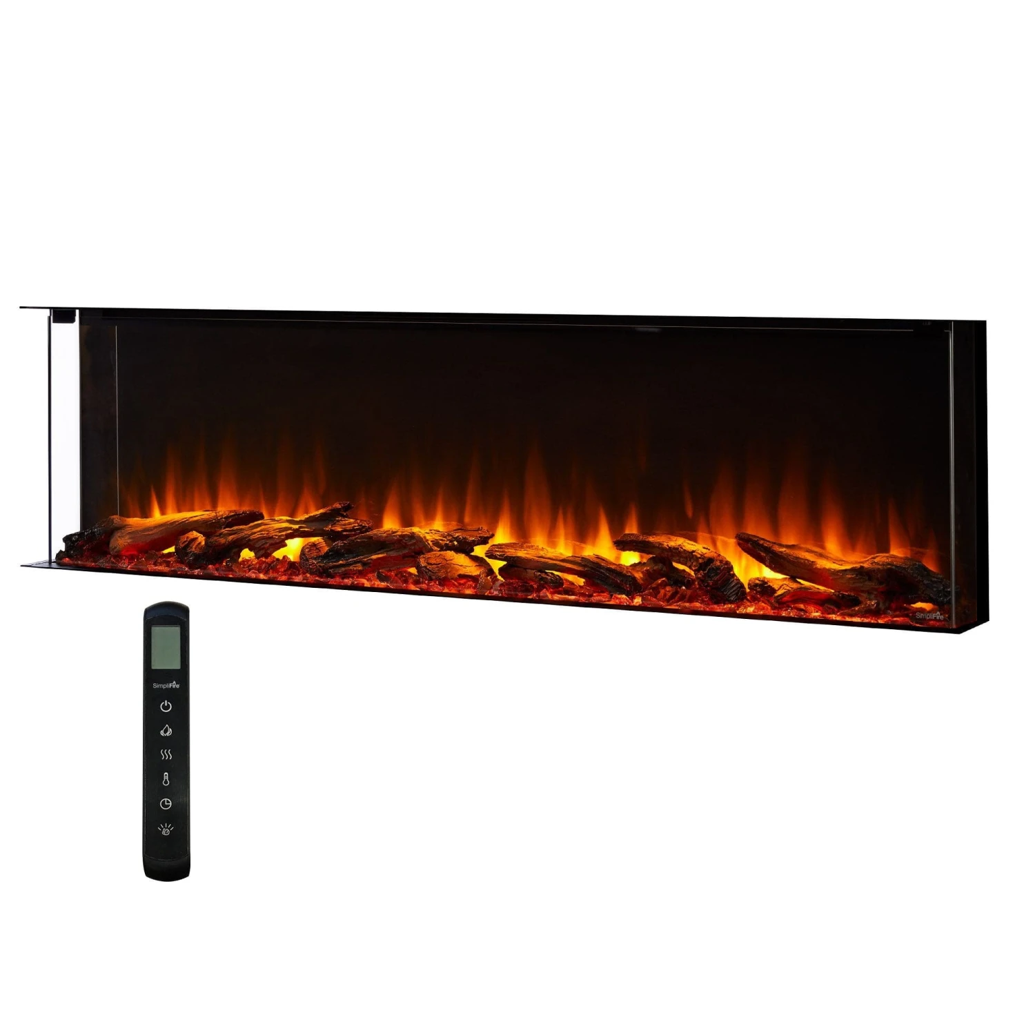 SimpliFire 55-In Scion Trinity Linear Electric Fireplace 2 SimpliFire 55-In Scion Trinity Linear Electric Fireplace - Image 2