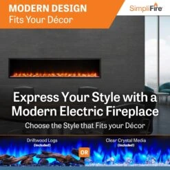SimpliFire 78-in Scion Linear Built-In Electric Fireplace 11 SimpliFire 78-in Scion Linear Built-In Electric Fireplace -electric fireplace Store SimpliFire SCION Scion78 ALT 1