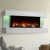 SimpliFire Format Floating Mantel Wall Mount Electric Fireplace 20 SimpliFire Format Floating Mantel Wall Mount Electric Fireplace -electric fireplace Store Simplifire Format SF FORMAT50 Living Room Cropped
