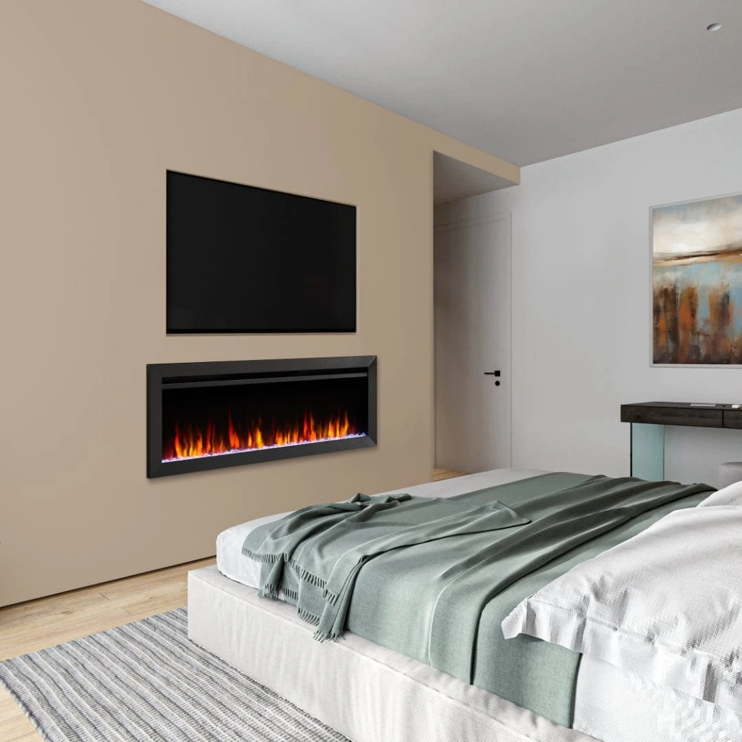 SimpliFire 50-in Allusion Slim Linear Electric Fireplace 2 SimpliFire 50-in Allusion Slim Linear Electric Fireplace - Image 2