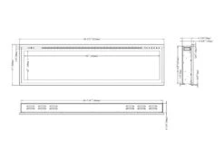 Modern Flames 60-in Spectrum Slimline Built-In Electric Fireplace -electric fireplace Store Spectrum Slimline SPS 60B LA 8a52f2eb 30d0 4e37 a4c2 97d85d1bb83c