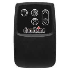 ClassicFlame 18-In SpectraFire Infrared Electric Fireplace Insert -electric fireplace Store Twin Star 18II332FGL Black Detail Remote