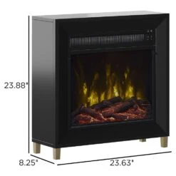 Dorrance Electric Fireplace Mantel Package In Black -electric fireplace Store Twin Star 18WM6910 PB01S Dimension in c1d7e511 6324 43e3 a161 9198f2e28864