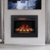 ClassicFlame 28-In 3D SpectraFire Plus Infrared Electric Insert & Trim Kit -electric fireplace Store Twin Star 28II042FGL BBKIT 28 Black 3D Ember Bed Glowing Logset Multi Flame Closeup 1bc8d063 3f34 491c b3c0 32bddf65d415