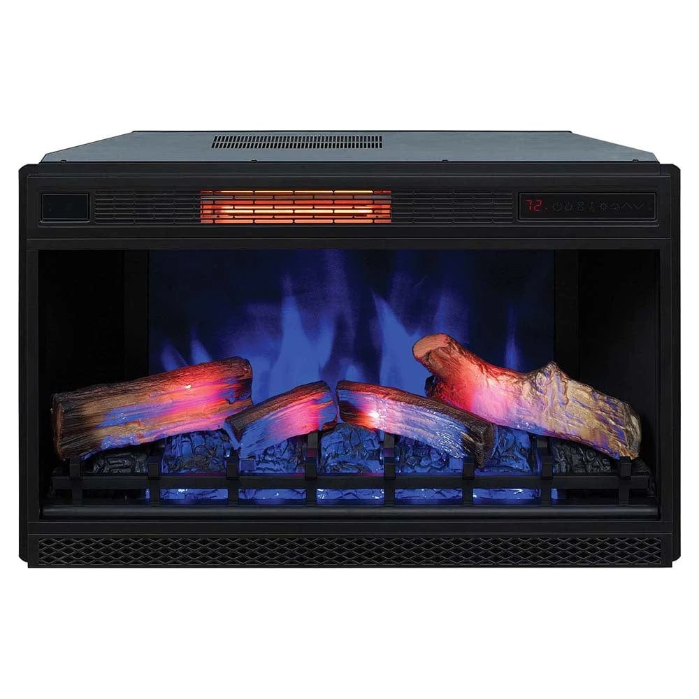 ClassicFlame 32-In 3D Spectrafire Plus Infrared Electric Fireplace Insert 5 ClassicFlame 32-In 3D Spectrafire Plus Infrared Electric Fireplace Insert - Image 5