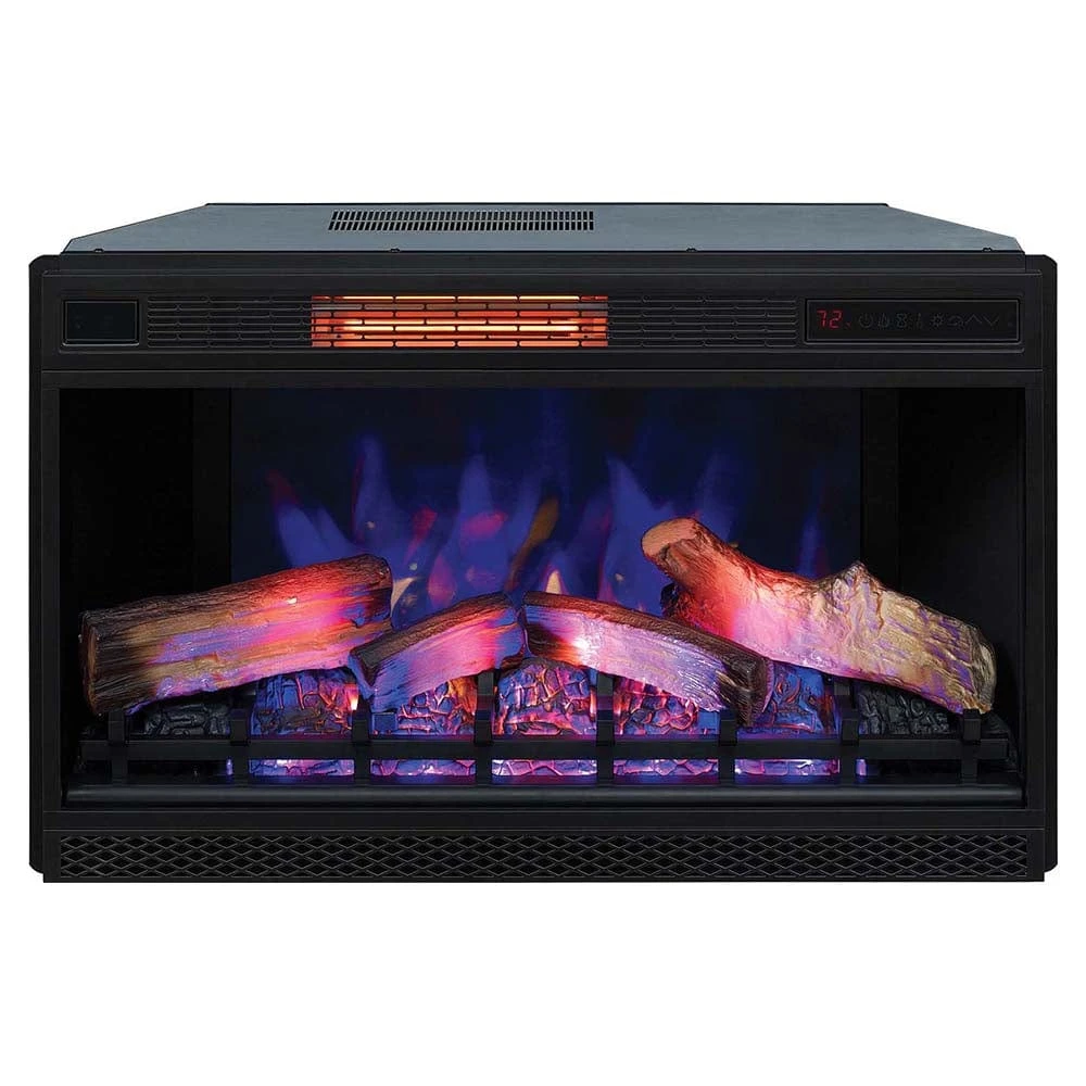 ClassicFlame 32-In 3D Spectrafire Plus Infrared Electric Fireplace Insert 6 ClassicFlame 32-In 3D Spectrafire Plus Infrared Electric Fireplace Insert - Image 6