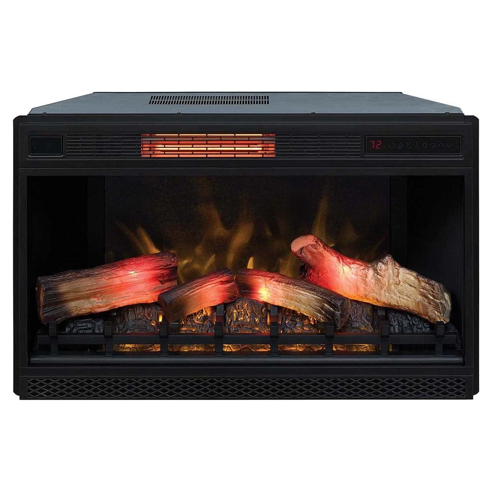 ClassicFlame 32-In 3D Spectrafire Plus Infrared Electric Fireplace Insert 3 ClassicFlame 32-In 3D Spectrafire Plus Infrared Electric Fireplace Insert - Image 3