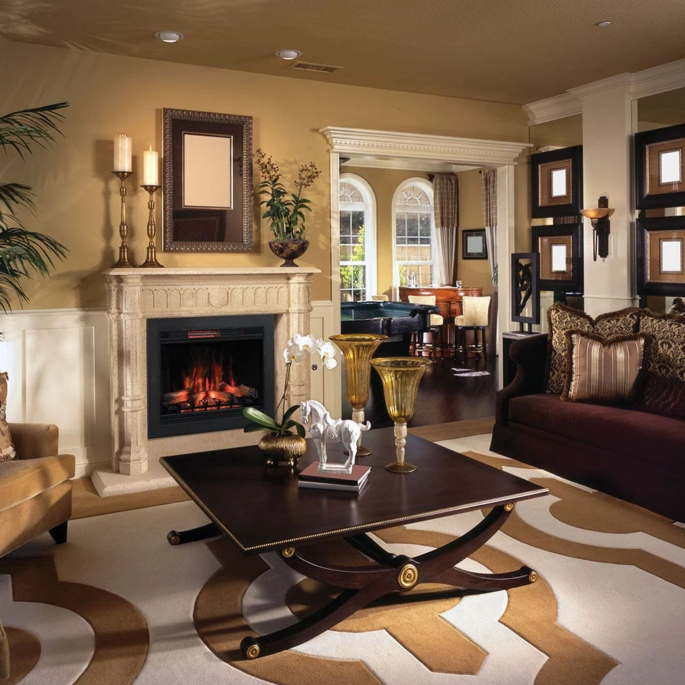 ClassicFlame 33-In 3D Spectrafire Plus Infrared Electric Fireplace Insert 2 ClassicFlame 33-In 3D Spectrafire Plus Infrared Electric Fireplace Insert - Image 2