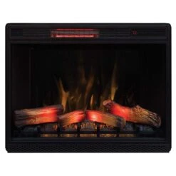 ClassicFlame 33-In 3D Spectrafire Plus Infrared Electric Fireplace Insert 10 ClassicFlame 33-In 3D Spectrafire Plus Infrared Electric Fireplace Insert -electric fireplace Store Twin Star 33II042FGL Black 3D Infraded Ember Bed Glowing Logset Yellow Flame Front 2c886e1a b063 4227 9f9f 90fb1c65a6dc