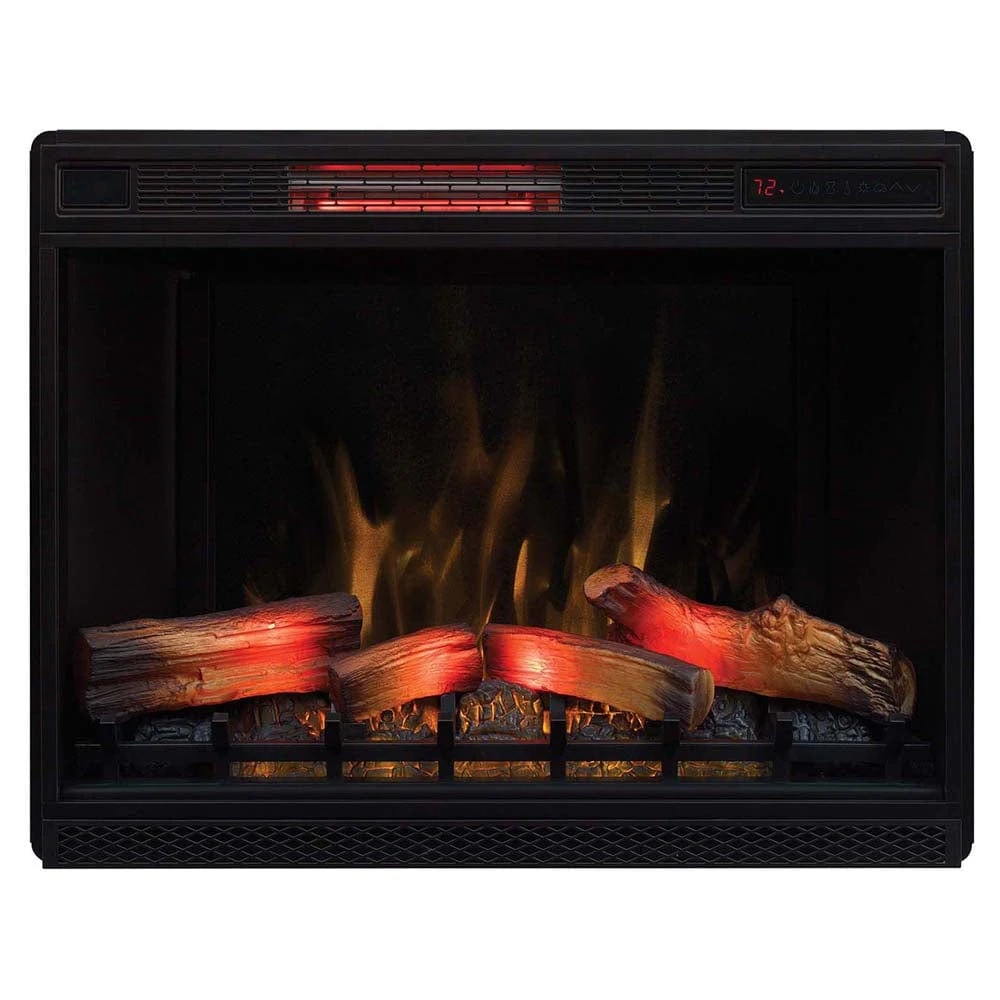 ClassicFlame 33-In 3D Spectrafire Plus Infrared Electric Fireplace Insert 3 ClassicFlame 33-In 3D Spectrafire Plus Infrared Electric Fireplace Insert - Image 3