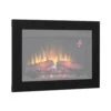 ClassicFlame 26-Inch Electrical Fireplace Flush Mount Conversion Kit -electric fireplace Store Twin Star BBKIT 26 Black Trim Main