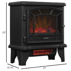 Duraflame 550 Black Infrared Freestanding Electric Fireplace Stove With Remote Control 27 Duraflame 550 Black Infrared Freestanding Electric Fireplace Stove With Remote Control -electric fireplace Store Twin Star DFI 550 22 Dimension in 4361a6e1 6f0b 4624 bbf5 8c5cc58db008