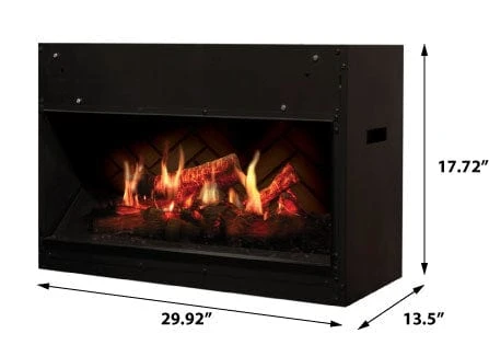Dimplex Opti-V Solo Virtual Built-In Electric Fireplace 3 Dimplex Opti-V Solo Virtual Built-In Electric Fireplace - Image 3
