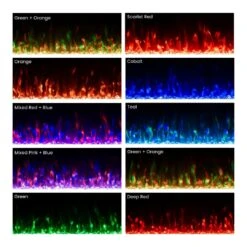 Modern Ember 72 In. Vibrance Built-In Smart Wi-Fi Enabled Linear Electric Fireplace With Remote Control And Adjustable Flame -electric fireplace Store Vibrance Colors 21d30cdc 209b 4066 bacd 9487979ba5ba