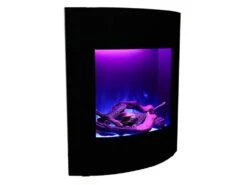 Amantii 24" Curved Glass Surround For WM-BI-2428-VLR-BG -electric fireplace Store WM BI 2428 CURVED GLASS silo1 8fa077aa 8c01 42bf 9dd1 68c8af30a396