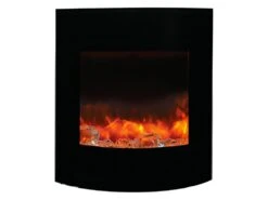 Amantii 24" Curved Glass Surround For WM-BI-2428-VLR-BG -electric fireplace Store WM BI 2428 CURVED GLASS silo2 5b8a94e6 fc0d 4416 bdbf 69e2e28c2fcb
